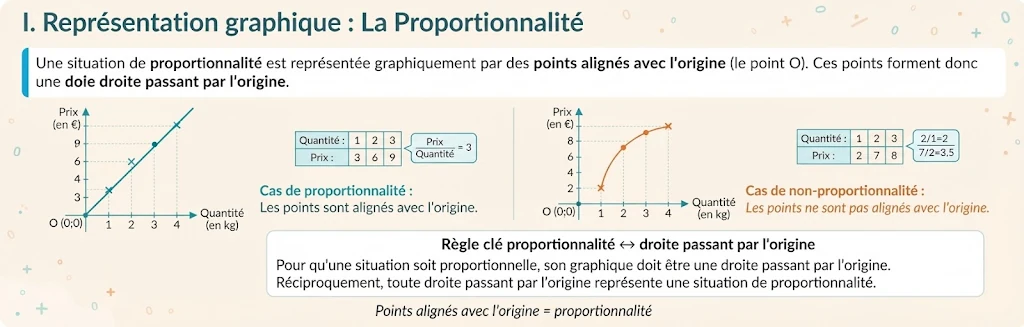 Infographie : proportionnalité et représentation graphique