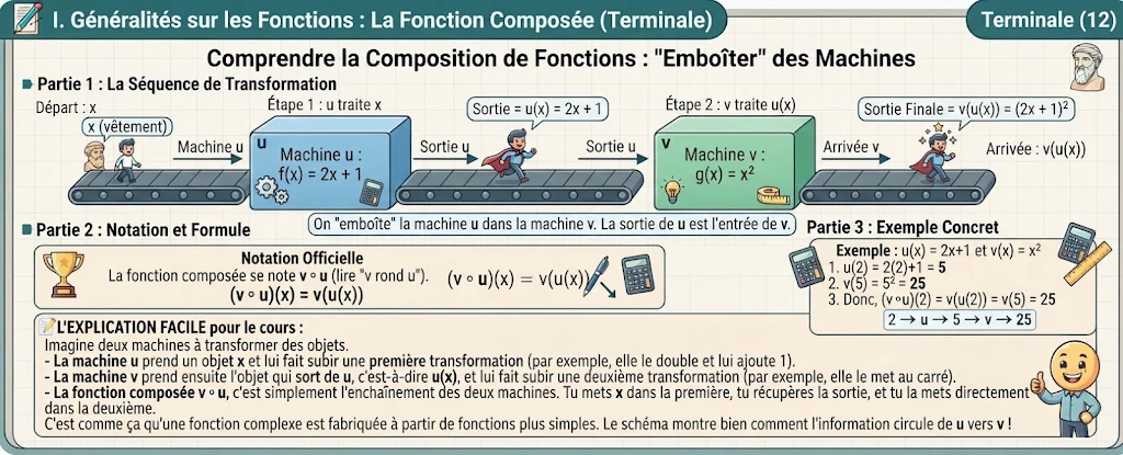 Infographie : la composition de fonctions (emboîter des machines)