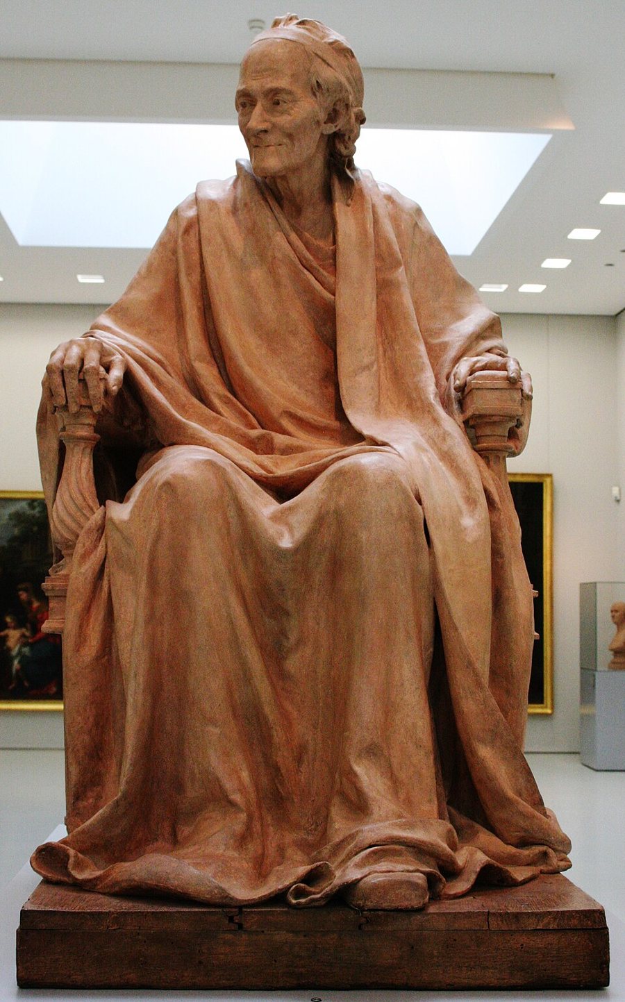 Voltaire, figure des Lumières.
