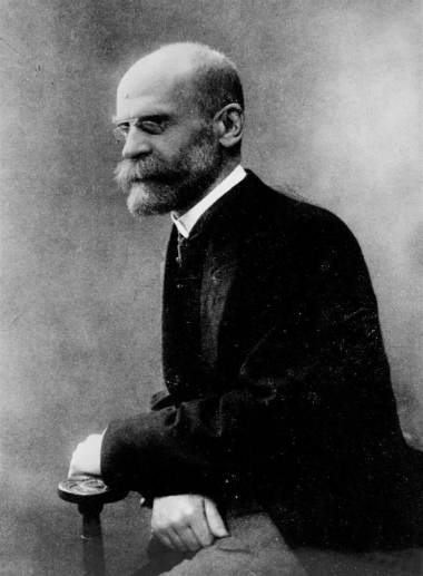 Émile Durkheim, l'un des fondateurs de la sociologie